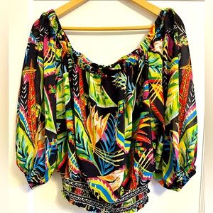 Off the shoulder blouse